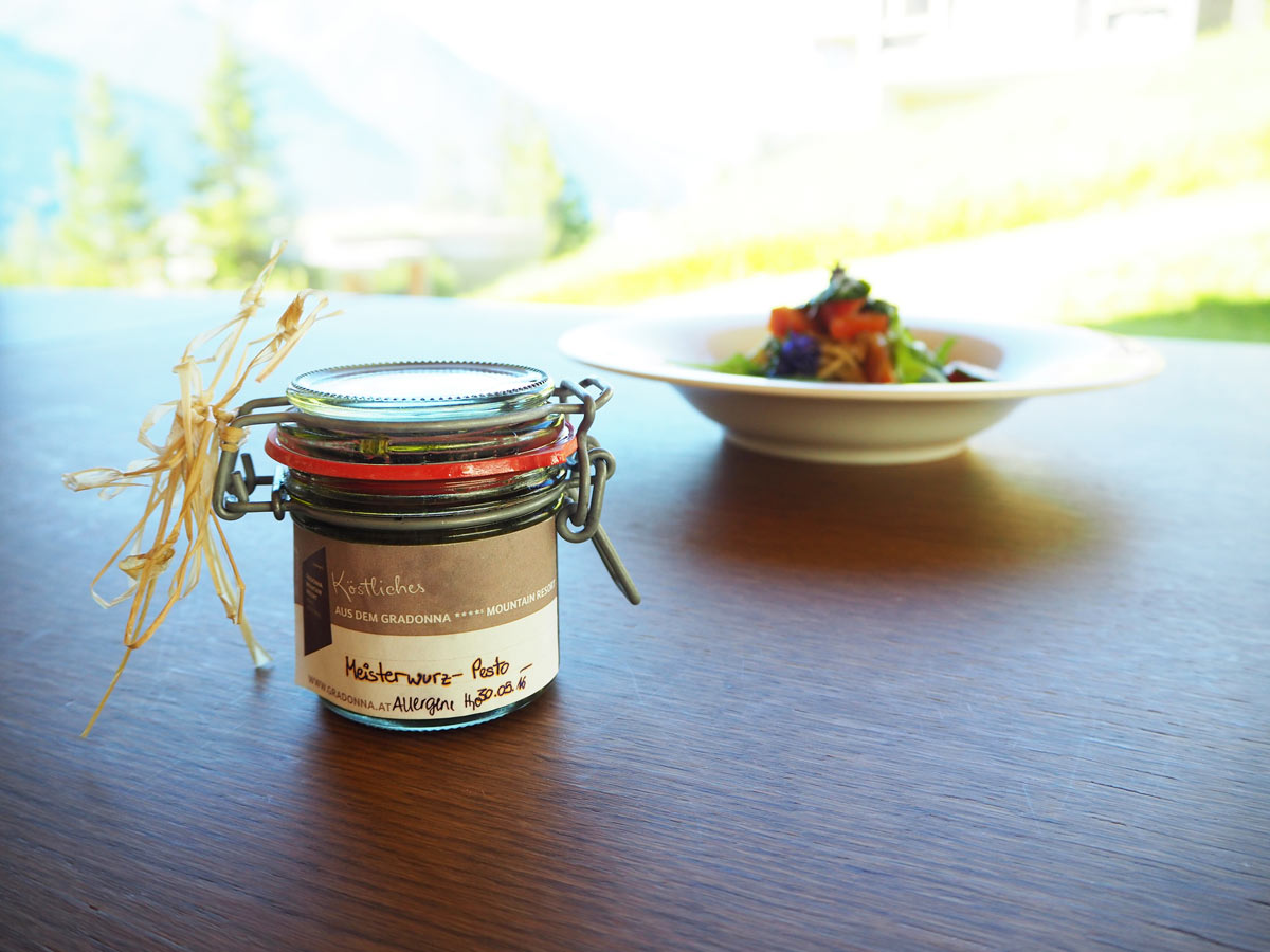 Enjoy-Osttirol: Meisterwurz-Pesto