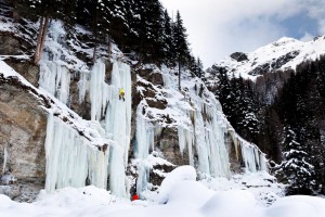 enjoy-osttirol: Eispark Matrei, Eisklettern